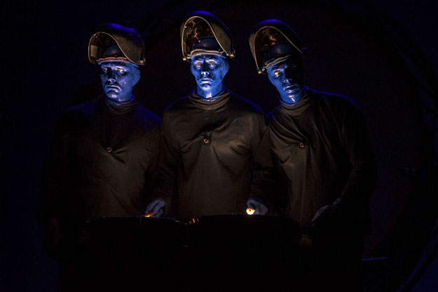 Go see Blue Man Group!