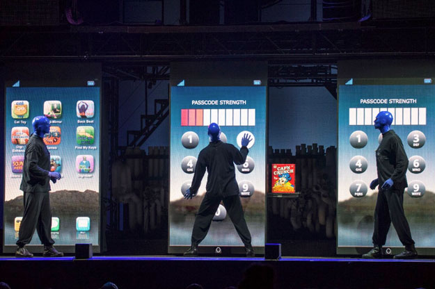 Go see Blue Man Group!