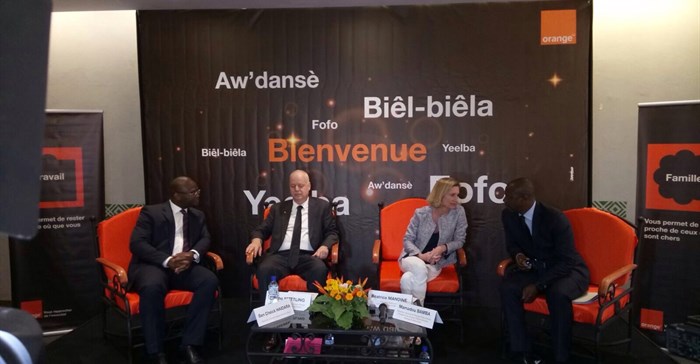 Orange launch in Burkina Faso.
