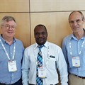 Professor Magnus Knebel von Doeberitz, medical director, University of Heidelberg, Dr Omenge Orango’o, Moi University Nairobi and Dr Gilbert Saggia, SAP Africa’s managing director: East Africa