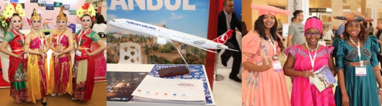 A collection of pictures taken from ibtm africa 2016