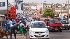 Johannesburg and Accra, inching their way up the urban food chain