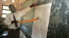 Malaria education in Malawi. Source: WHO/S Hollyman