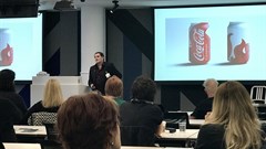 Chowles presenting at the One Club’s One Show Educators’ Summit, part of Creative Week 2017.