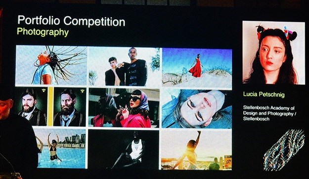 Lucia Petschnig of the Stellenbosch Academy of Design was awarded in the photography portfolio competition.