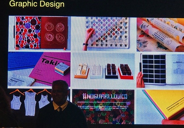 Serena-Marie van der Nest of AAA School was awarded in the graphic design portfolio competition.