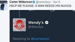 The Twitter exchange.