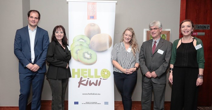 Aris Beis, Marianna Theyse, Nicci Robertson, Ambassador Kouvaritakis and Katri Katerina