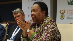 Minister of science and technology, Naledi Pandoor