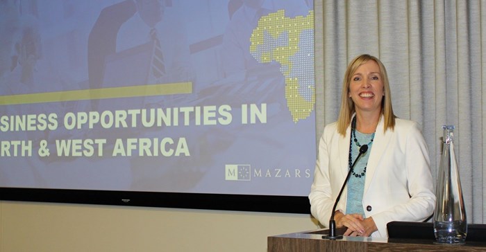 Michelle Olkers, managing partner ar Mazars, Cape Town