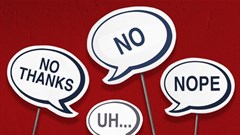 Thanks for your hard work, now please go away