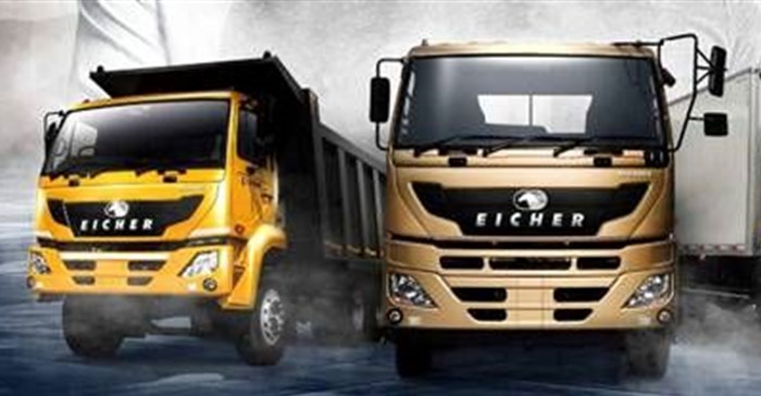 Eicher trucks arrive in South Africa