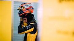 Robert Kubica gets back behind the F1 wheel