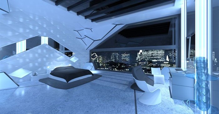 The hotel room of the future