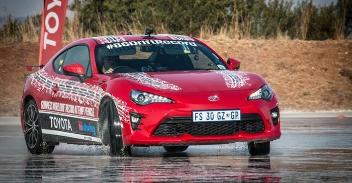 Potential new Guinness World Record for longest drift in a car