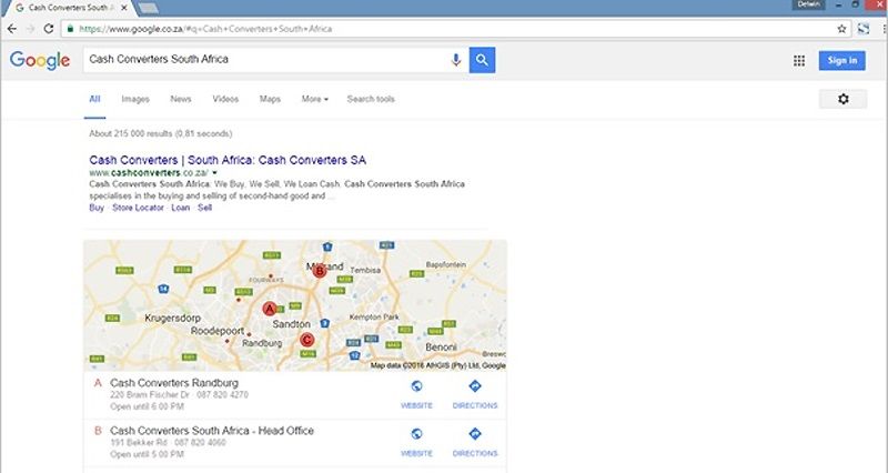 Local search optimisation boosts organic search results