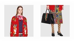 eccentric grandma-like styling.