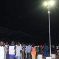 Burundi solar street lights.