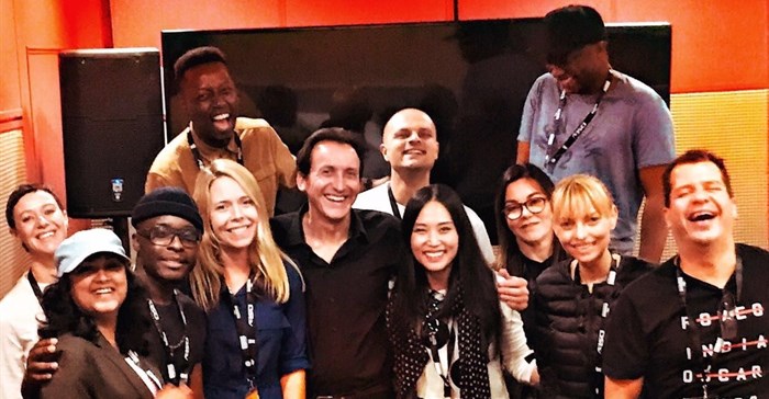 Wasielewski with the rest of this year’s Loeries’ Communication Design judging panel.