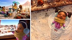 Screengrabs from the ad.