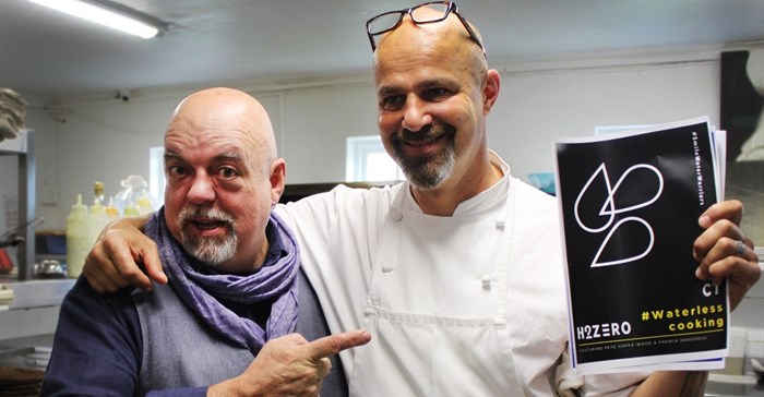 Pete Goffe-Wood from Masterchef fame, Franck Dangereux from the Noordhoek Food Barn