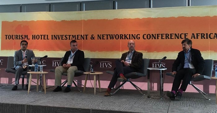 From left to right: Rishabh Thapor, Evert Lategan, Thierry Giannone and Dexter Moren.