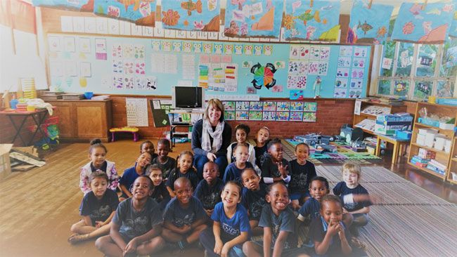 Muddy hands spark a passion for teaching Grade R