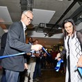 Bruno Witvoet, Unilever Africa president and Mechell Chetty, Unilever vice president for HR, Africa, at the opening of Unilever’s new Africa hub.