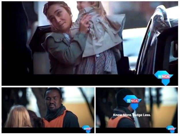 Screengrab from the ad.