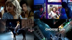 Screengrabs from the ad.