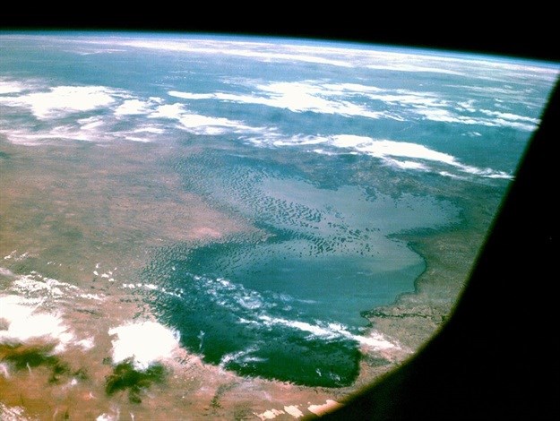 Lake Chad. By NASA - The Gateway to Astronaut Photography of Earth,