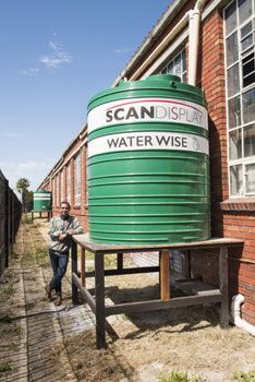 Scan Display's solution to Cape Town water shortages