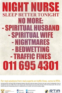 #OrchidsandOnions: A road traffic ad, which is... fine. And a soap one, which needs a clean-up