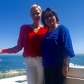 Princess Charlene of Monaco and Cape Town mayor, Patricia de Lille