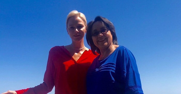 Princess Charlene of Monaco and Cape Town mayor, Patricia de Lille