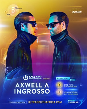 Afrojack, Black Coffee and more added to Ultra SA 2018 line-up