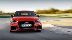 Audi RS 3 sedan takes the pole position