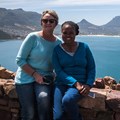 PH Clinic specialist nurse, Helen Williams with patient, Bridget Nkonyeni