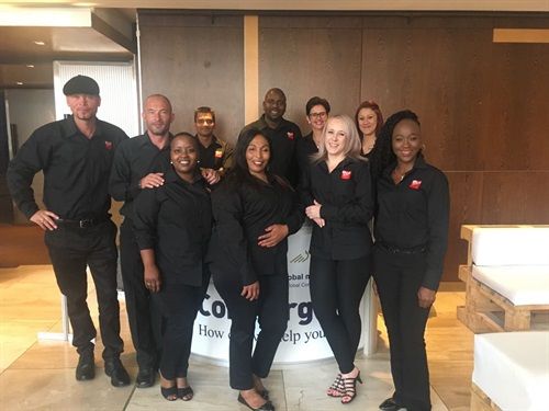 GL events SA Hosting team - Conference Day 2