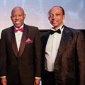 Carel van Heerden (Finbond); Sbu Shabalala (AdaptIT); Mark Stevens (Fortress Income Fund); Lesetja Kganyago (Business Leader of the Year); Patrice Motsepe (Lifetime Achievement Award) - image credit: Sunday Times.