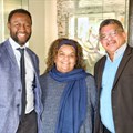 L-R: Professor William Gumede of the Democracy Works Foundation, Inyathelo programme director Nazli Abrahams and Noel Daniels, CEO of the Cornerstone Institute and Inyathelo board member.