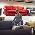 Lewis sells more furniture, but more of it is on credit
