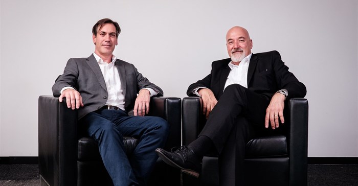 Managing director of Brand Union Africa, Mathew Weiss and Doug de Villiers, CEO of Brand Science.