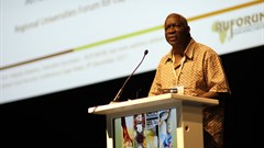 Professor Adipala Ekwamu, executive secretary of the Regional Universities Forum for Capacity Building in Agriculture ()