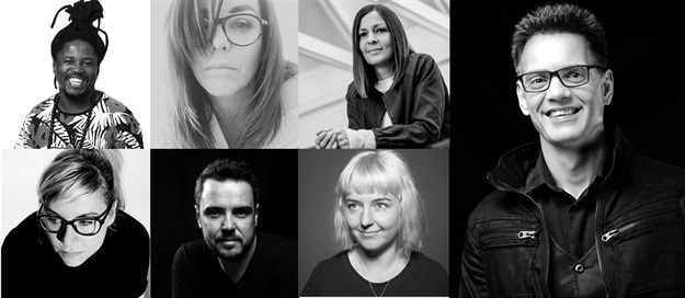 From left to right (first row): Neo Mashigo, Jenny Ehlers, Mariana O’Kelly, Pepe Marais. Second row: Jenny Glover, Francois Du Preez and Juliet Honey.