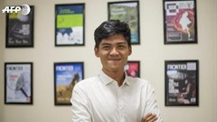 Reporter Mratt Kyaw Thu. Image provided.