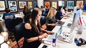 Social media war room.