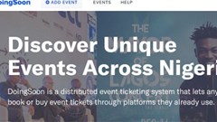 DoingSoon platform. Source: Disrupt Africa.