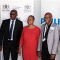 Ntutule Tshenye, GM - Philips South Africa; Gauteng MEC for Health, Dr Gwen Ramokgopa; Dr Freddy Kgongwana, CEO of Dr George Mukhari Academic Hospital (DGMAH); and Jose Fernandes, Head Philips Healthcare, South Africa