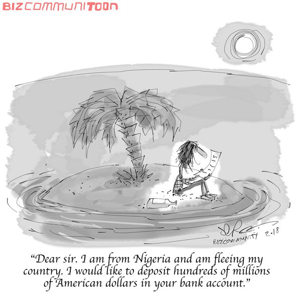 [Bizcommunitoon] Money scam